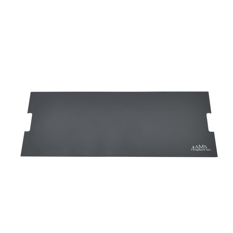 Dark Gray Powder Coated Fire Pit Burner Lid