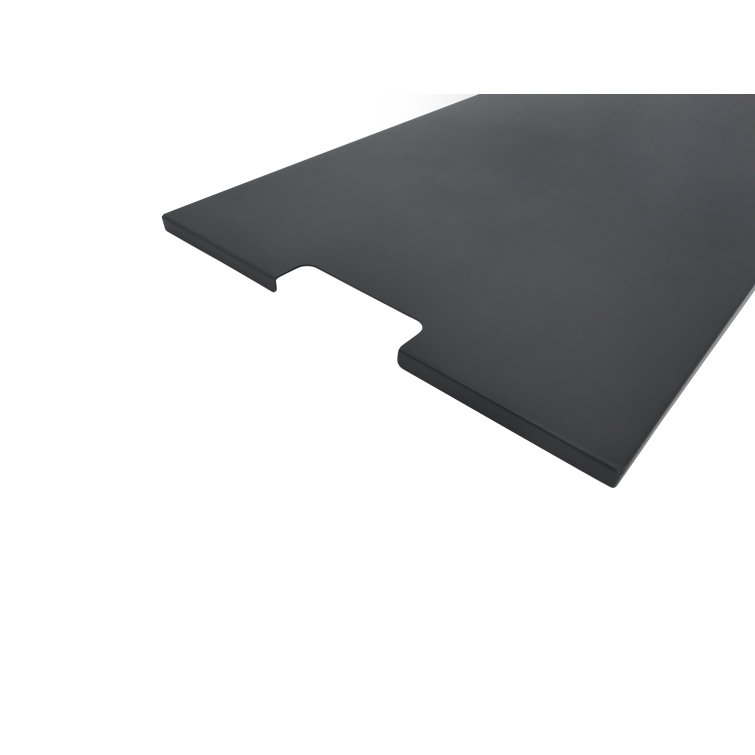Dark Gray Powder Coated Fire Pit Burner Lid