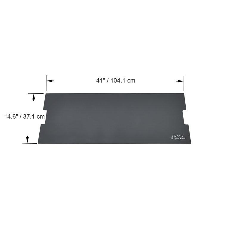 Dark Gray Powder Coated Fire Pit Burner Lid