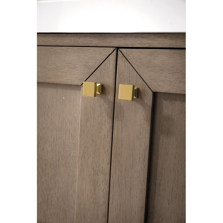 Chianti 20" Whitewashed Walnut Floating Single Vanity Set