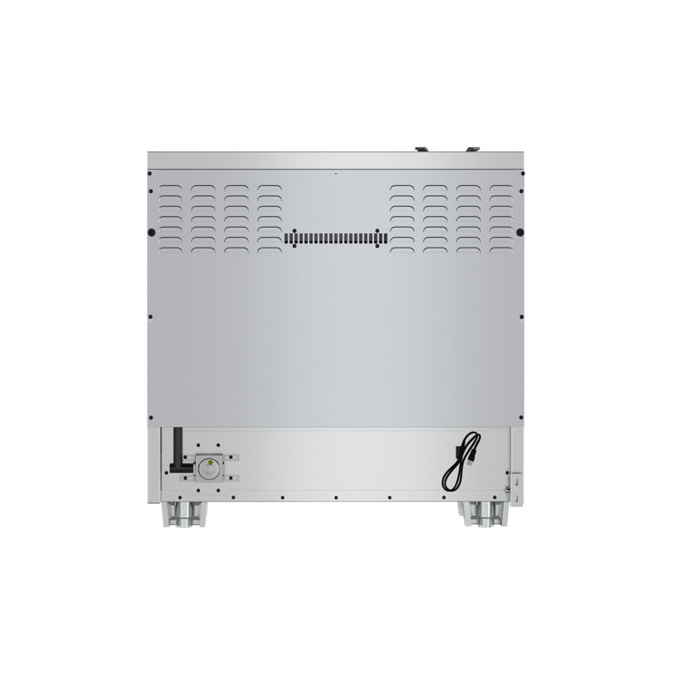 36" Stainless Steel Dual-Fuel Freestanding Gas Range