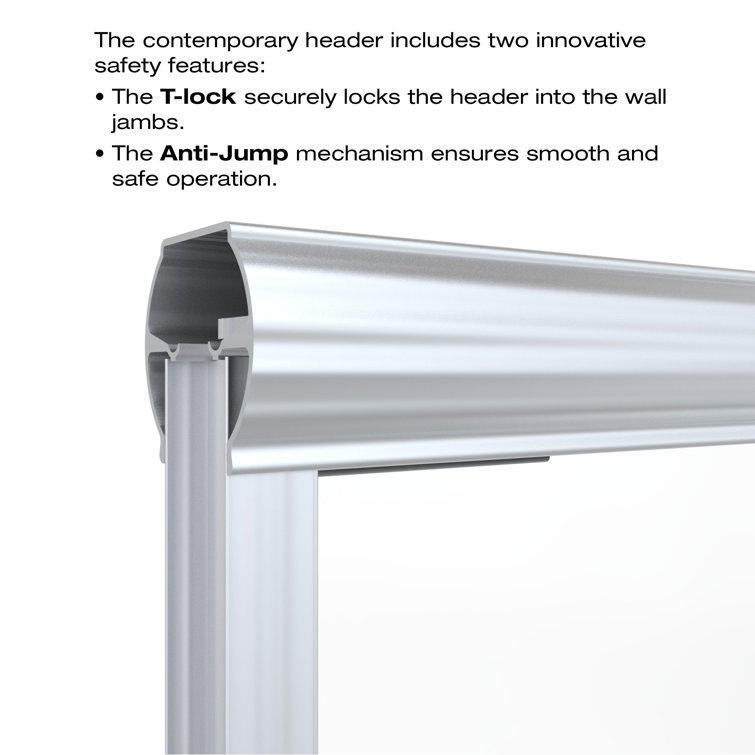 Infinity 70" High Brushed Nickel Semi-Frameless Sliding Shower Door