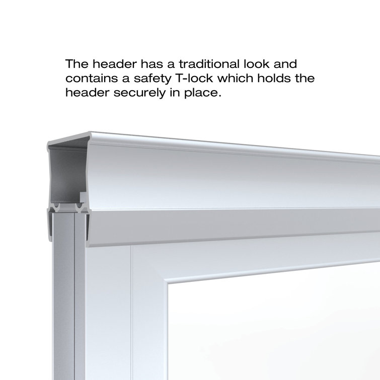 Deluxe 56" Brushed Nickel Framed Sliding Tub Door with Rain Glass