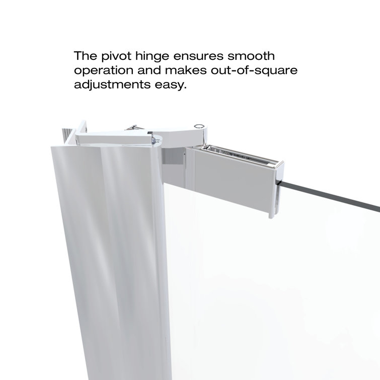 Armon 28" x 66" Oil-Rubbed Bronze Pivot Shower Door