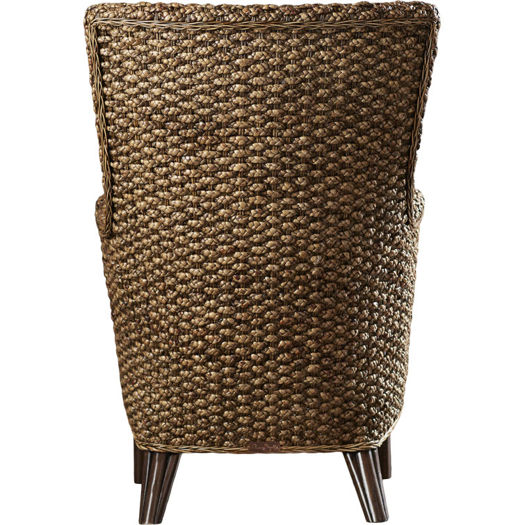 Sanibel Brown Rattan Armchair with Cushions