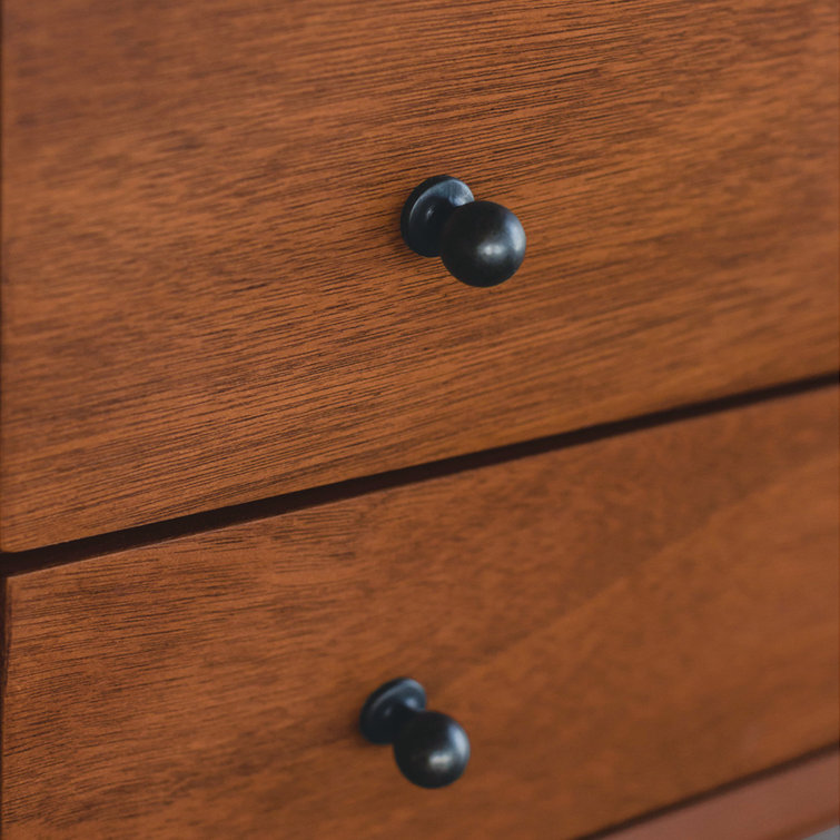 Flynn Grand 28" Brown Mahogany 2-Drawer Nightstand
