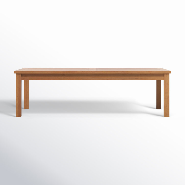 Upland Outdoor Patio Teak Wood Coffee Table