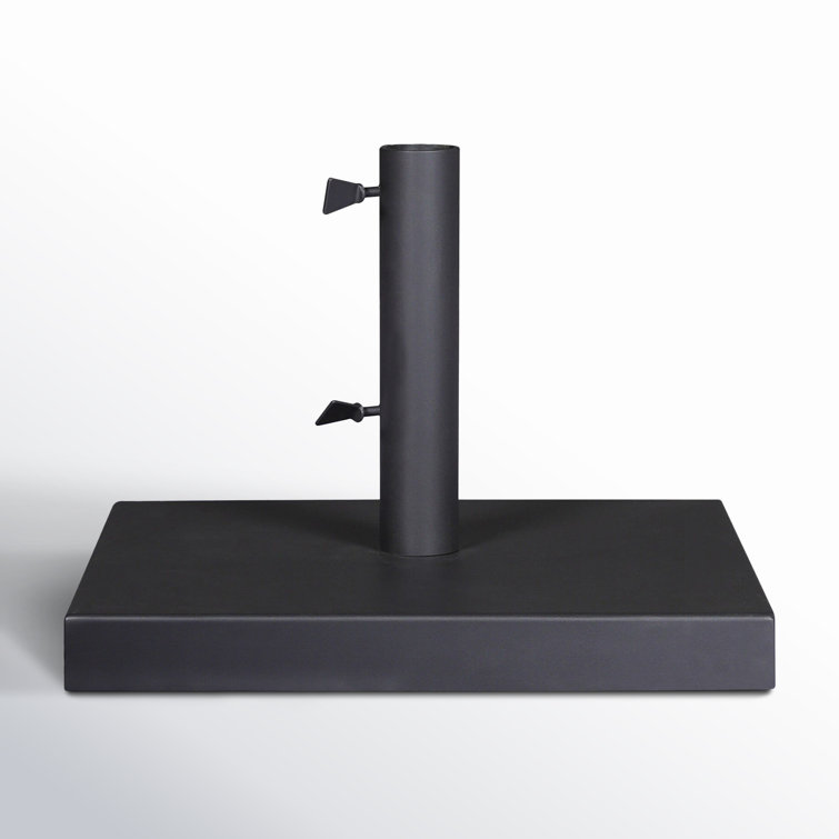 Nadira Black Stainless Steel Free Standing Umbrella Base