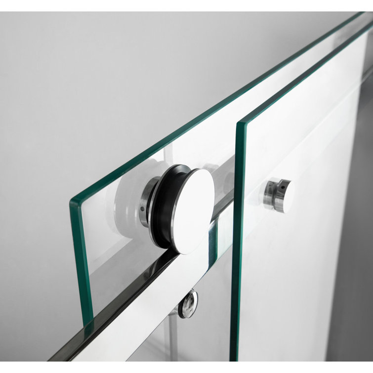 60-Inch White Acrylic Rectangular Alcove Tub with Polished Chrome Door