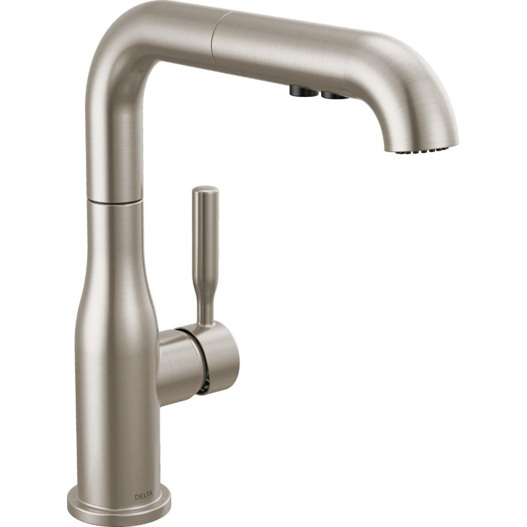Almari Stainless Steel Pull-Out Kitchen Faucet with Magnetic Docking