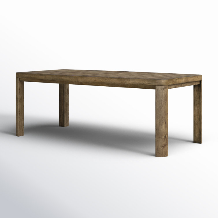 Anders Natural Wood Extending Farmhouse Dining Table