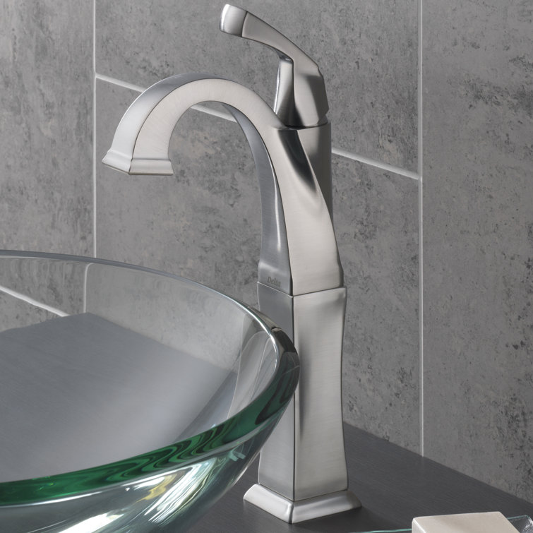 Stainless Steel Single Hole Vessel Bathroom Faucet