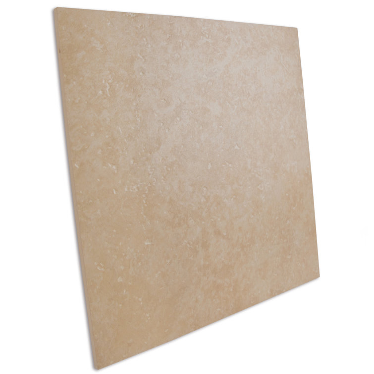 Roma 13-in x 13-in Beige Glazed Porcelain Floor and Wall Tile