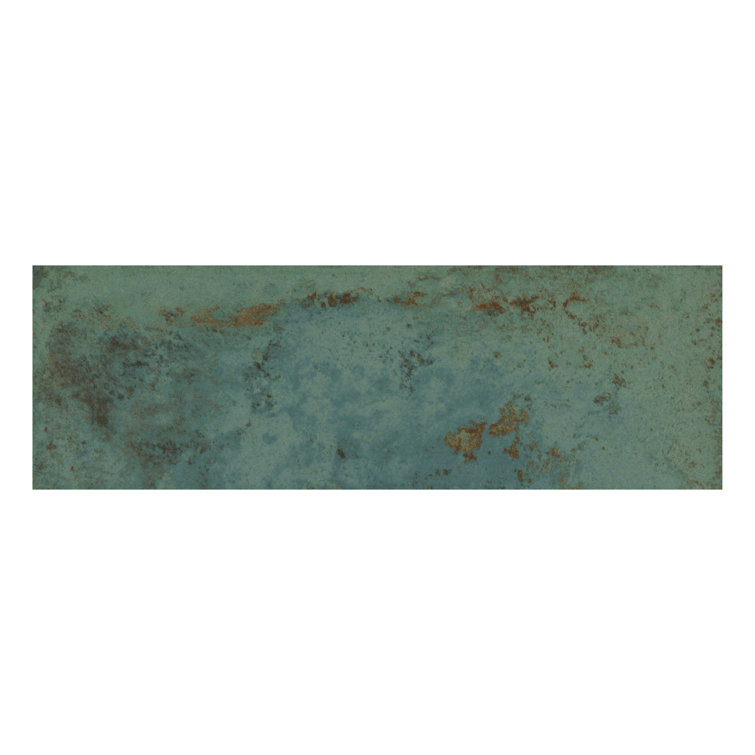 Marza Aqua Glossy Ceramic Subway Wall Tile Case