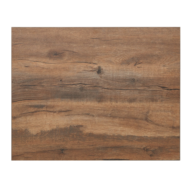 Knotty Pine Rectangular Melamine Table Top, 24" x 30"