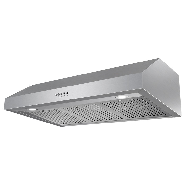 Cosmo 36" Stainless Steel Under Cabinet Range Hood with LED Lights