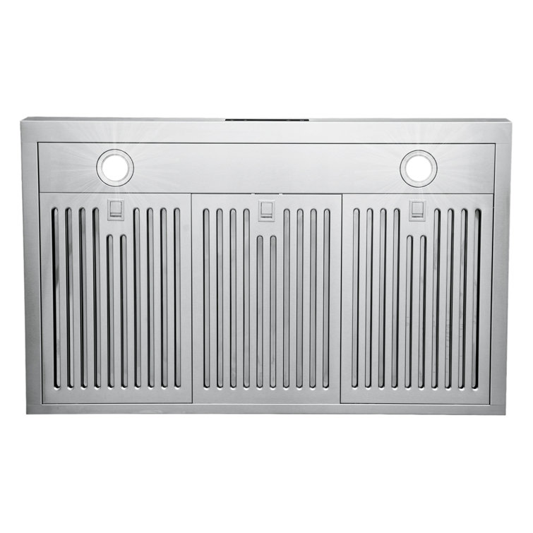 36-Inch Stainless Steel Under Cabinet Range Hood with LED Lights