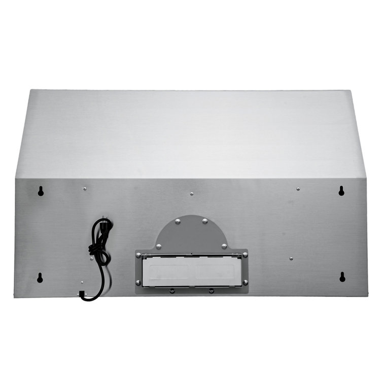 36-Inch Stainless Steel Under Cabinet Range Hood with LED Lights