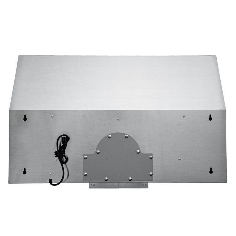36-Inch Stainless Steel Under Cabinet Range Hood with LED Lights