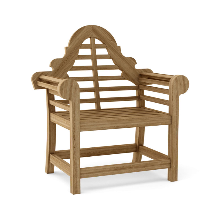 Marlborough Natural Teak 4-Piece Outdoor Seating Set