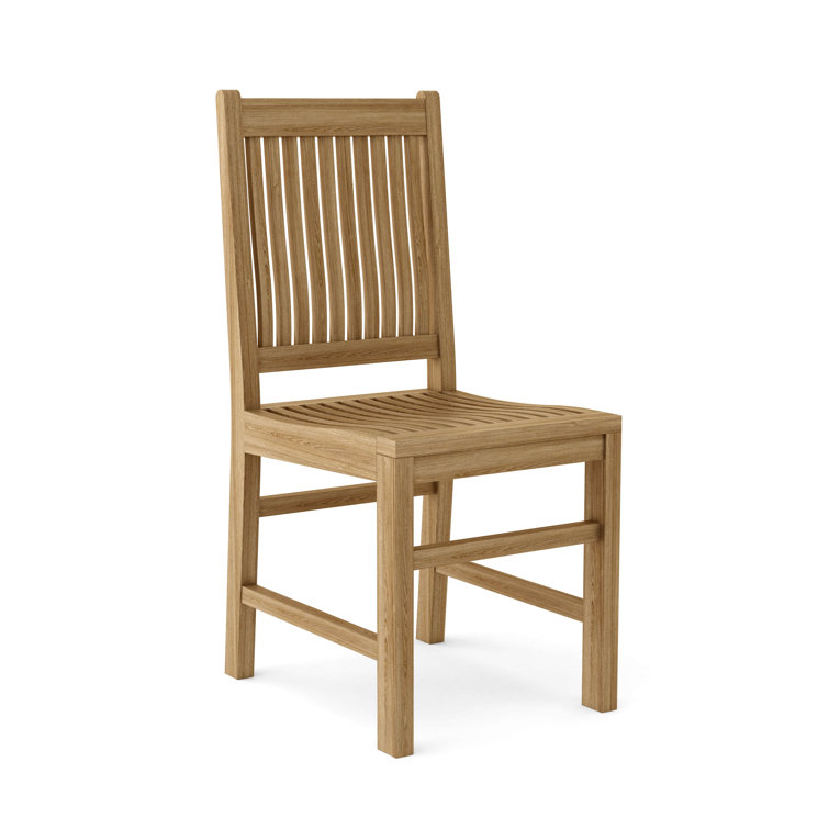 Montage Teak 3-Piece Outdoor Dining Set with Round Table