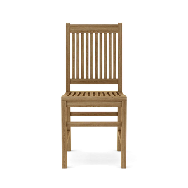 Montage Teak 3-Piece Outdoor Dining Set with Round Table