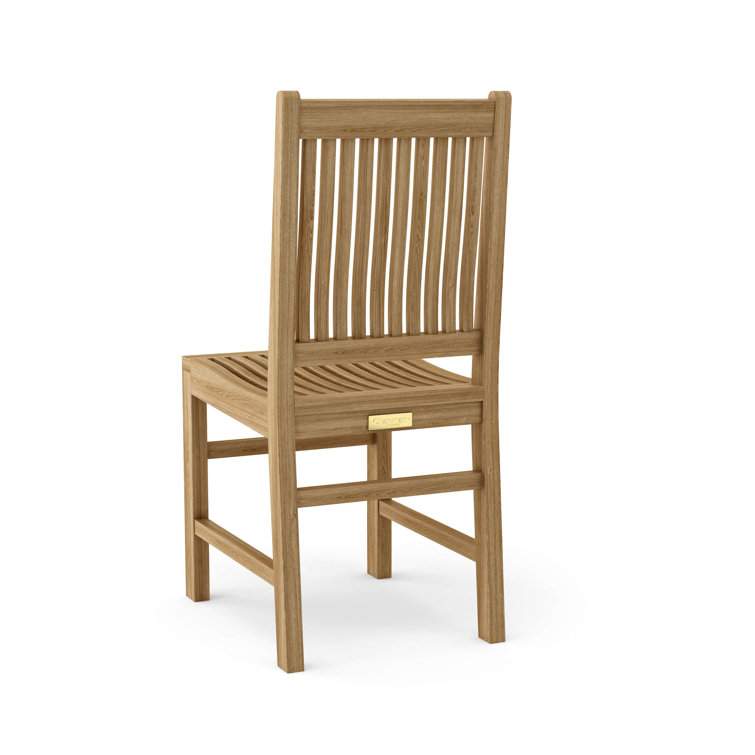 Montage Teak 3-Piece Outdoor Dining Set with Round Table