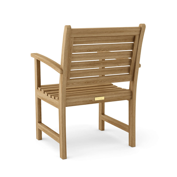 Victoria Montage 4-Piece Teak Outdoor Conversation Set