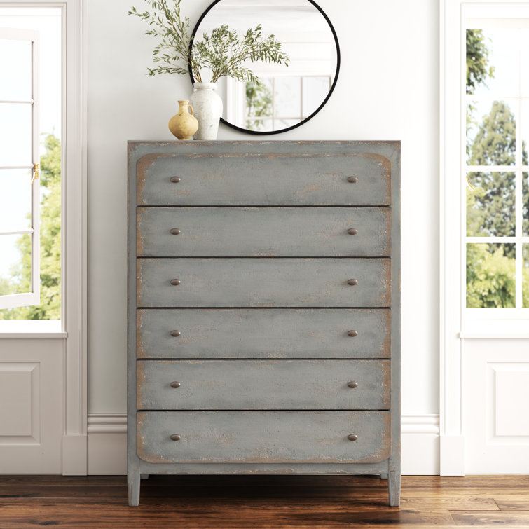 Blatchford Rustic 6-Drawer Heirloom Tall Dresser