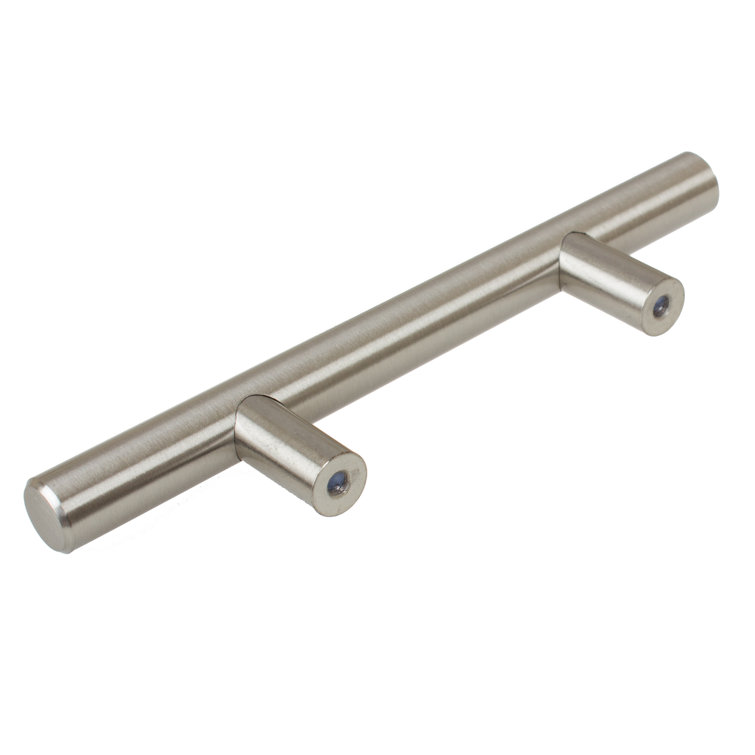 Stainless Steel Modern Cabinet Bar Pull with Mounting Hardware