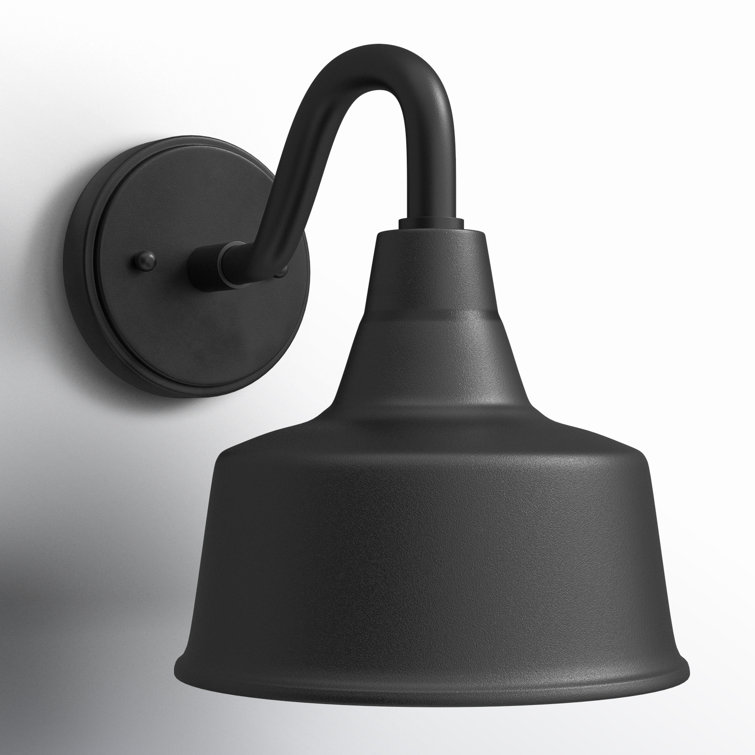Black Dimmable Energy Star Outdoor Wall Lantern
