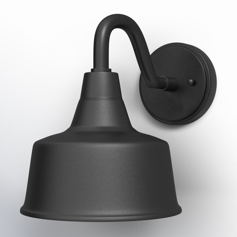 Black Dimmable Energy Star Outdoor Wall Lantern