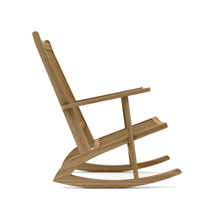 Anderson Teak Modern Outdoor Rocking Armchair