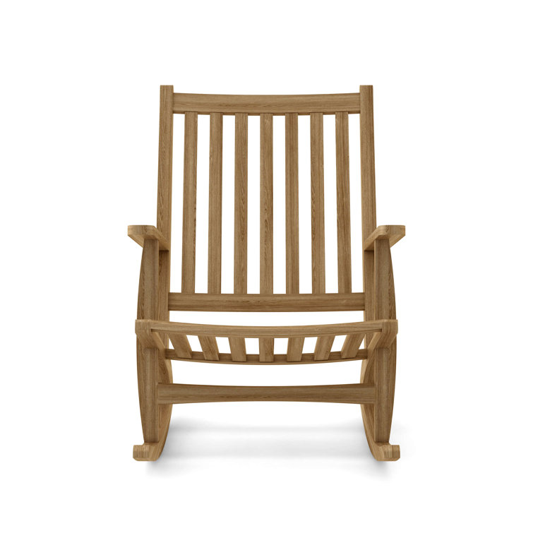 Anderson Teak Modern Outdoor Rocking Armchair