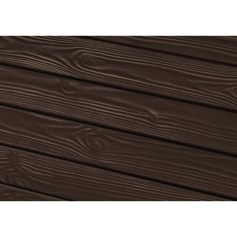 Westwood Resin Wicker 150 Gallon Outdoor Storage Deck Box, Dark Brown
