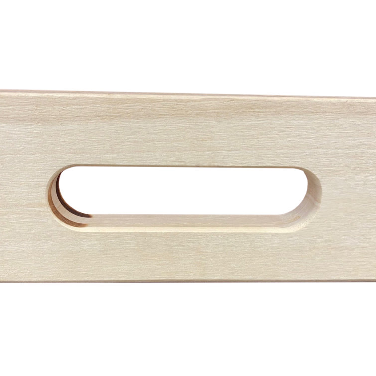 Hardwood 18" x 30" Furniture Dolly with Carpet Padding