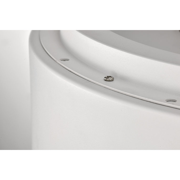 Orbit 20W White Acrylic LED Flush Mount Light
