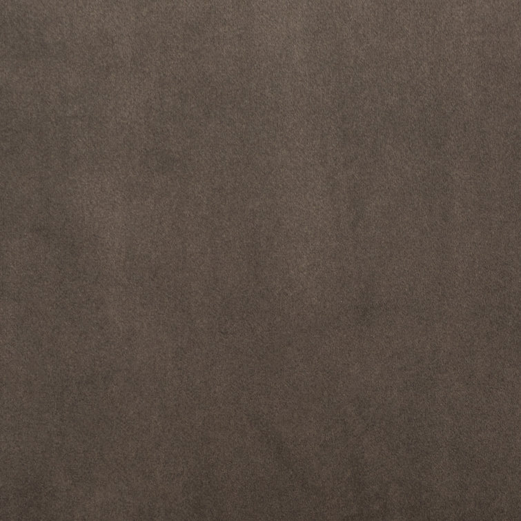 Olivia Dark Grey Velvet Contoured Accent Chair