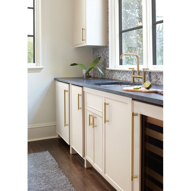 Champagne Bronze 18-inch Modern Industrial Bar Pull