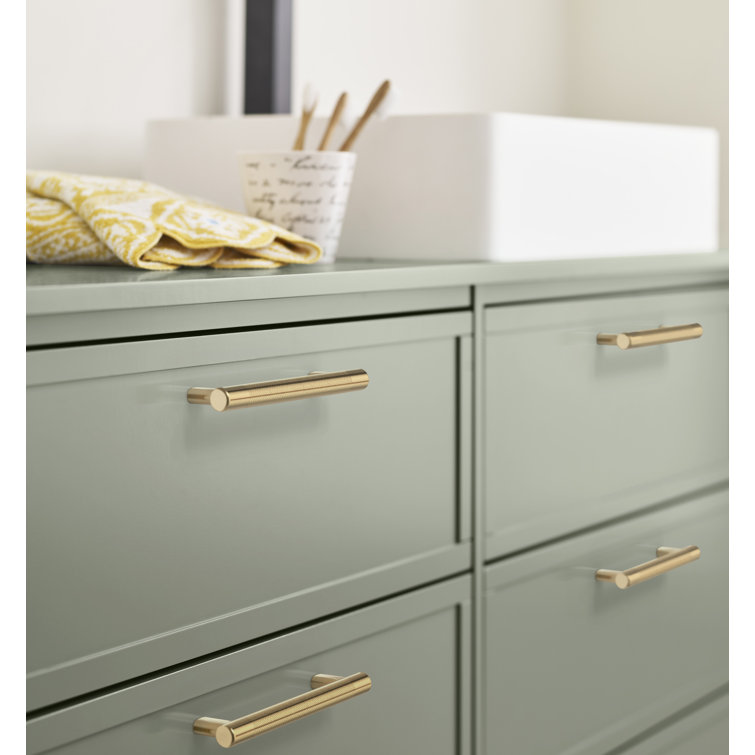 Amerock Bronx 6-5/16 inch Champagne Bronze Knurled Cabinet Pull