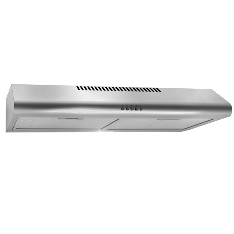 Cosmo 30'' Stainless Steel Convertible Under Cabinet Range Hood