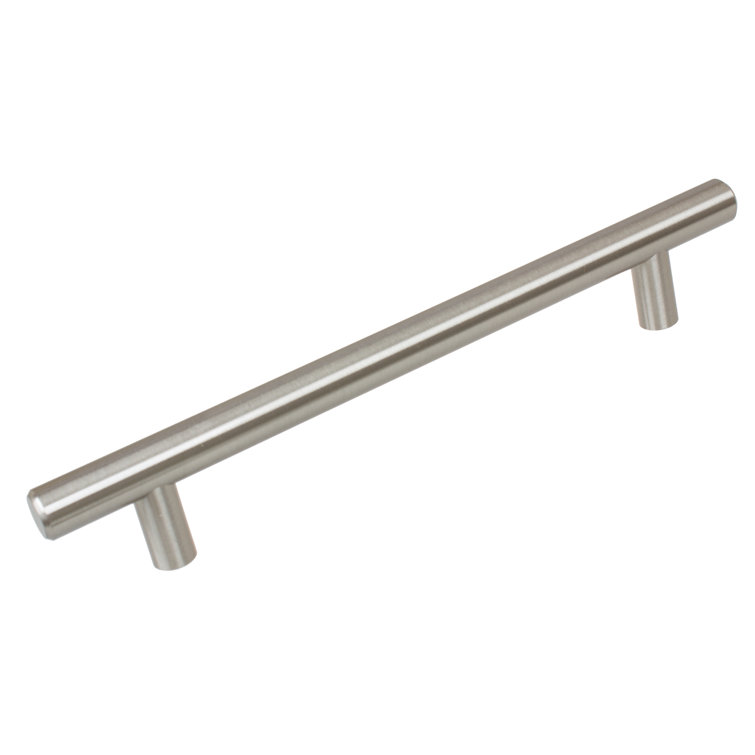 Stainless Steel 9'' Modern Bar Pull with Mounting Hardware