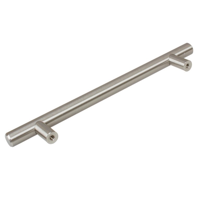 Stainless Steel 9'' Modern Bar Pull with Mounting Hardware
