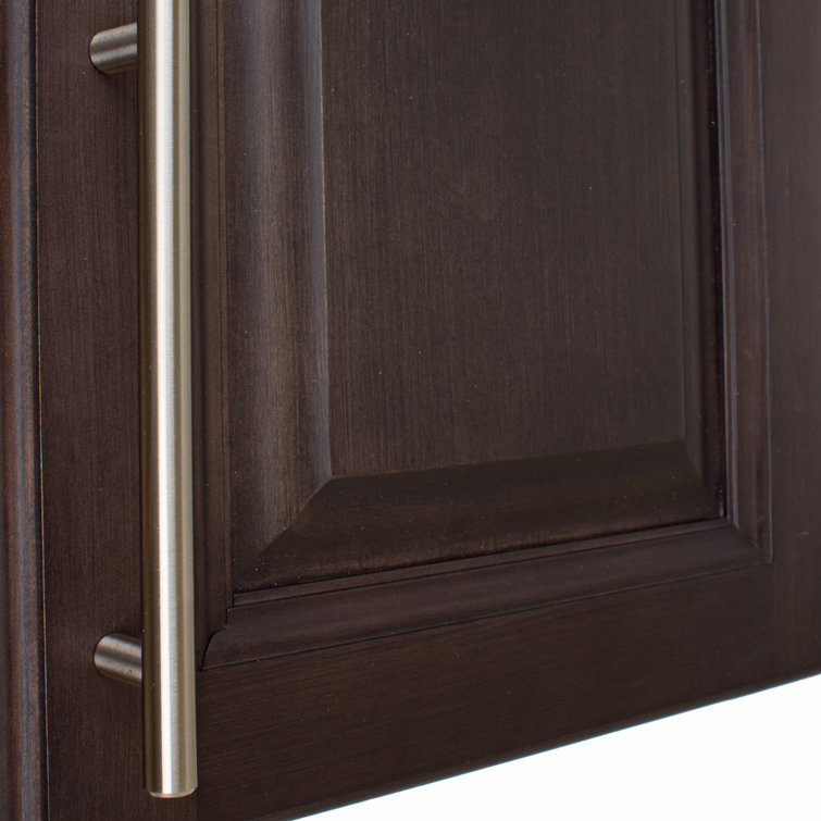 Stainless Steel 9'' Modern Bar Pull with Mounting Hardware