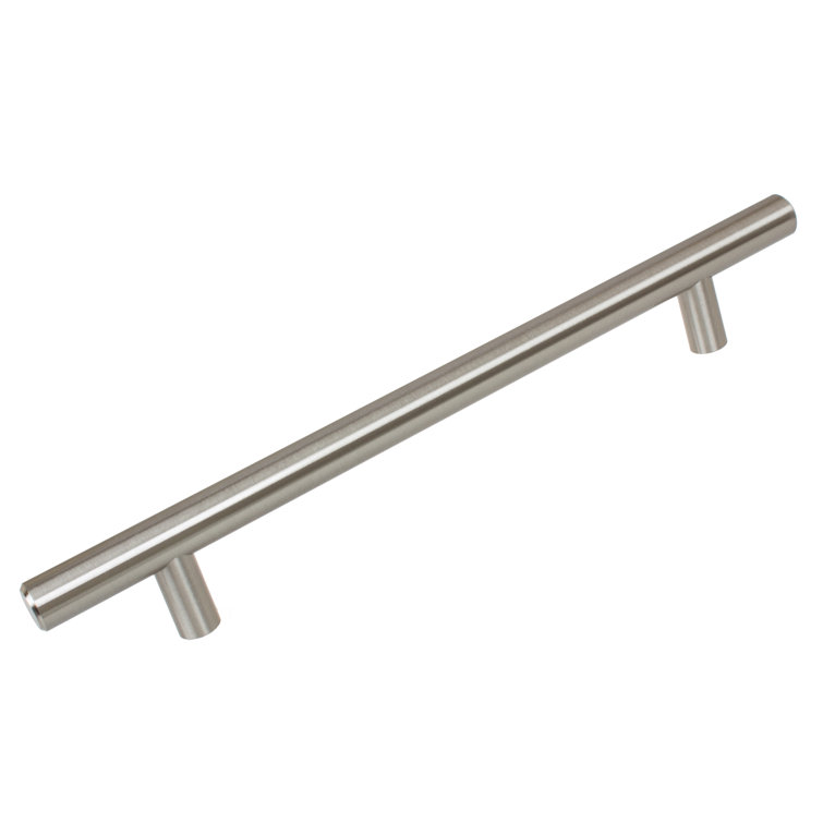 Modern Stainless Steel Bar Pull with Mounting Hardware, 10-Pack
