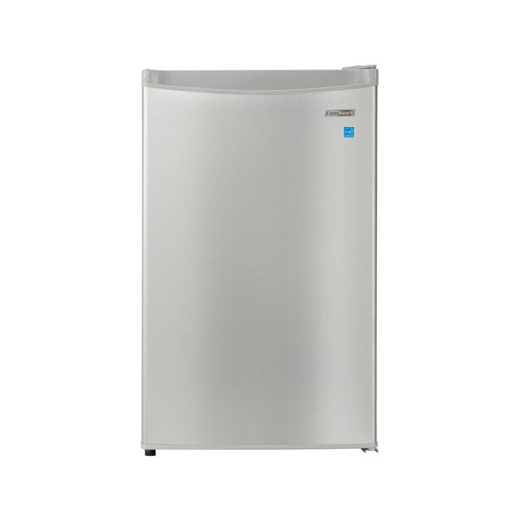 Compact Stainless Steel Upright Freezer with Reversible Door, 3.1 cu.ft.