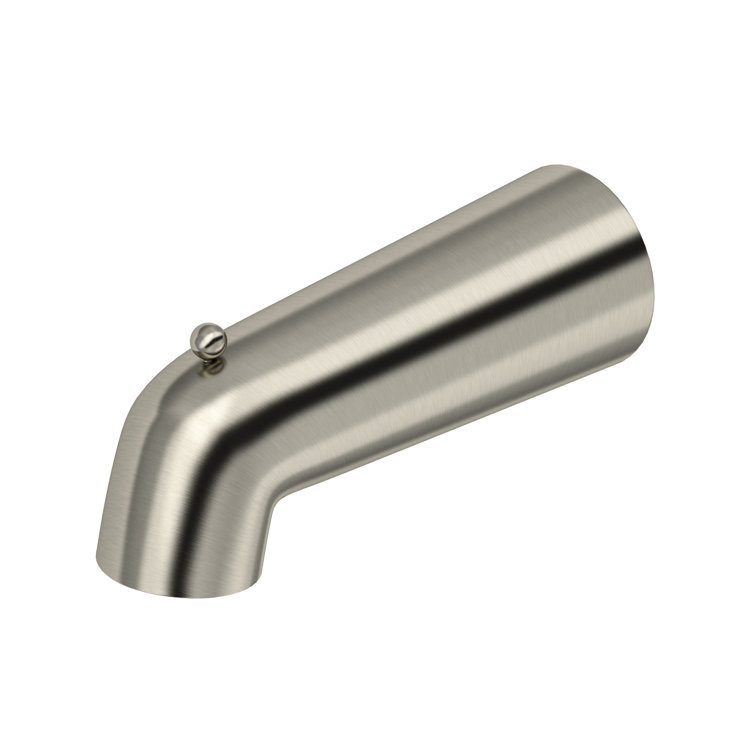 Chrome Wall Mounted Tub Spout with Diverter