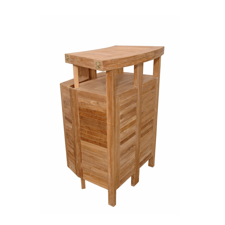 Altavista Natural Teak 3-Piece Folding Bar Set