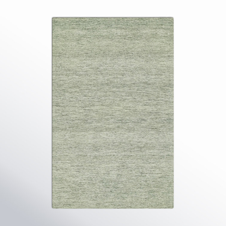 Sage Handmade Wool 9' x 12' Contemporary Tufted Area Rug