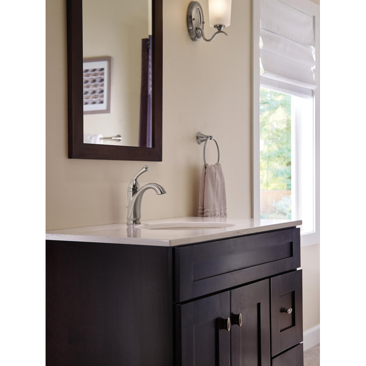 Haywood Stainless Steel Single Hole Modern Bathroom Faucet
